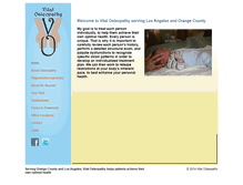 Tablet Screenshot of drnourani.com